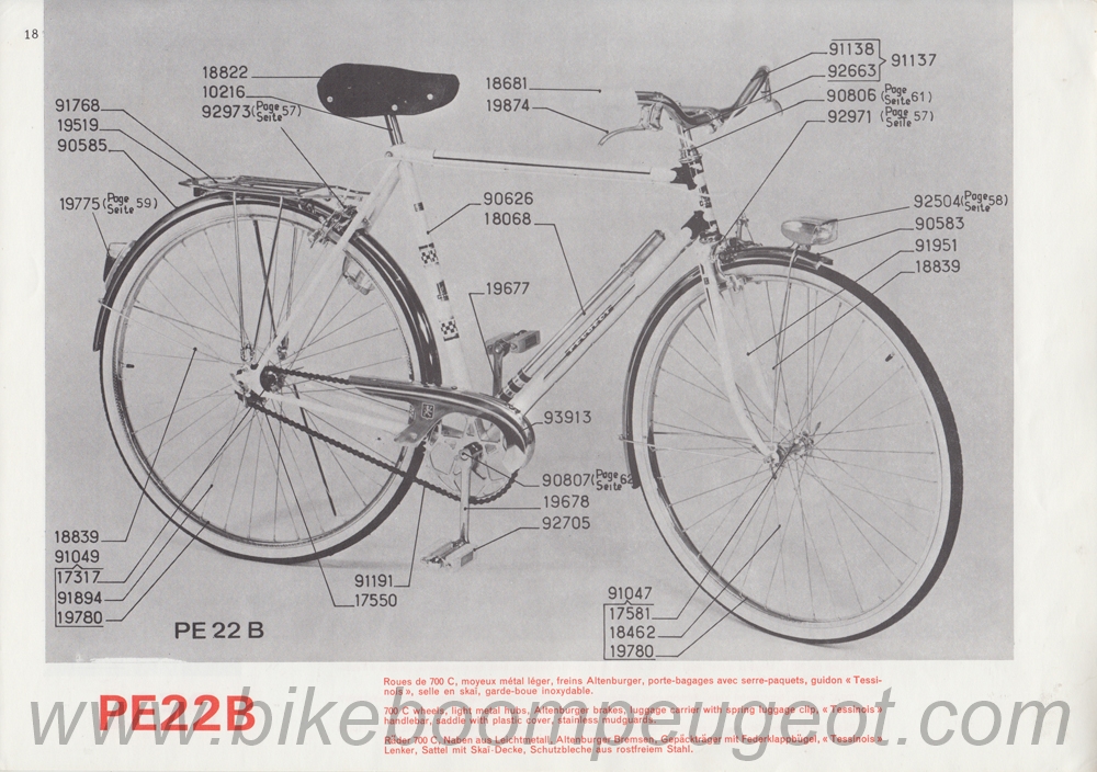 Peugeot 1972 Master Catalogue UK